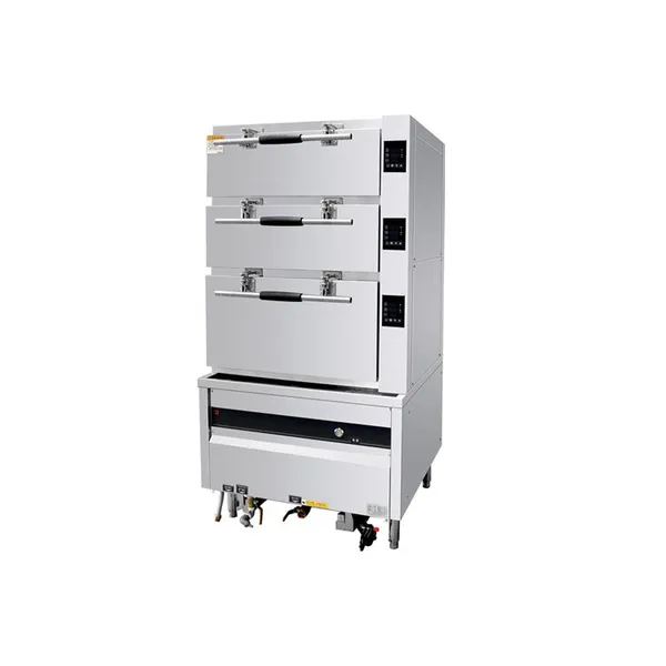 Jinyudian Intelligent Gas-Energy-Saving Three-Door Seafood Steamer (Independent Control) photo-2