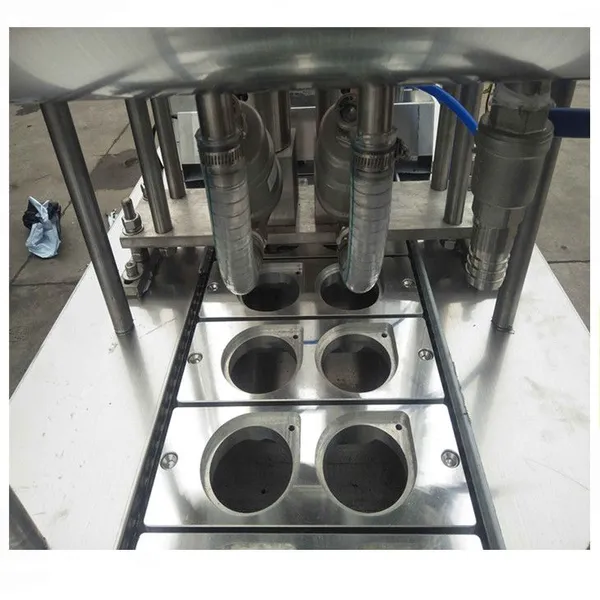 Automatic Fruit Pulp Juice Pudding Cup Filling Machine Jelly Plastic Cup Filling Sealing Machine photo-2