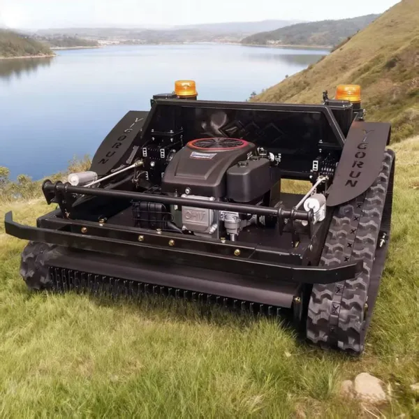 Vigorun VTLM800 Remote Control Mower Slopes Remote Hazard Avoidance Tracked Chassis Remote Control Mower Robot photo-2