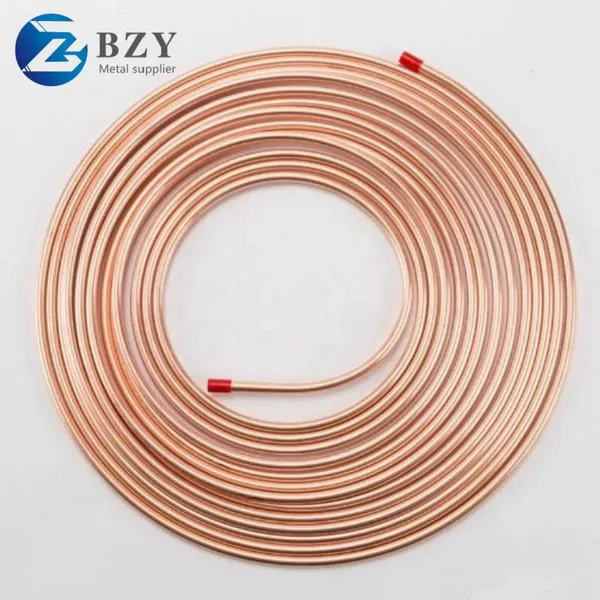 Best Price Copper Tube Refrigeration Copper Pipe for Refrigeration AC Copper Pipe photo-3