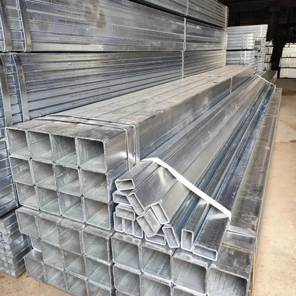 Wholesale Custom Size High Quality Corrosion Resistant Durable Galvanized Steel Pipe/Square Pipe for Concrete Reinforcement photo-3