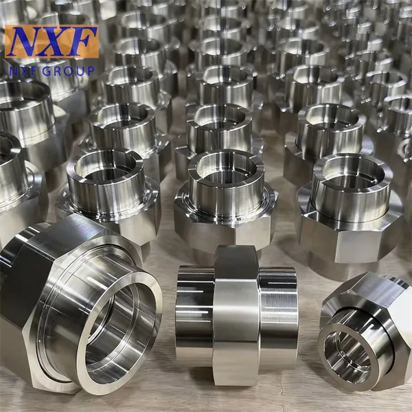 NXF UNS N10276 2.4819/NiMo16Cr15W/C276 OD DN15-1200 Class 3000-9000 Nickel Alloy Forging Technology Socket Welding Union photo-5