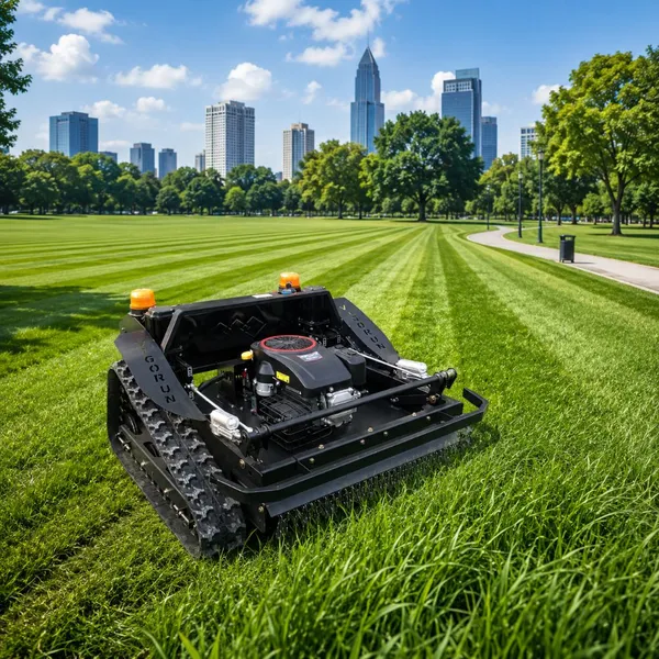 VIGORUN VTLM800 4-Takt Akku-Rasenmähroboter für Steigungen, Hänge und unwegsames Gelände