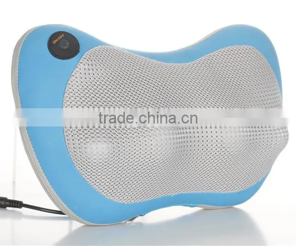 New Design Kneadind Shiatsu Massage Pillow/vibration Neck Massage Pillow With CE,RoHs Certified for Home/car/office Quality Choice