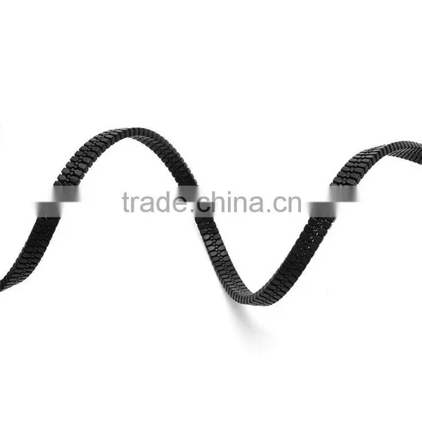 China Zippered Black Usb Cable Stylish Enameled High Quality 2 in 1 Usb Data Cable photo-4