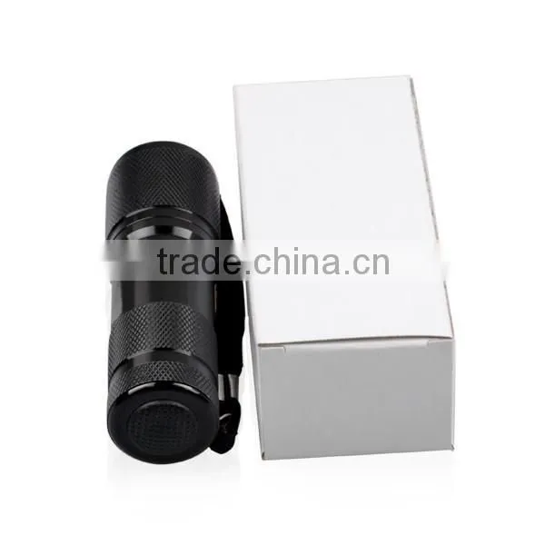 365nm UV Flashlight Battery Powered UV Flashlight 365nm With 9 Bulbs photo-6