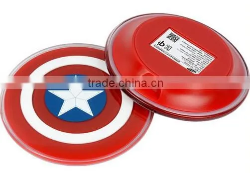 2015 Slim Design USA TI Solution S6 Samsung Wireless Charging Pad for All Qi Mobile Phone photo-3