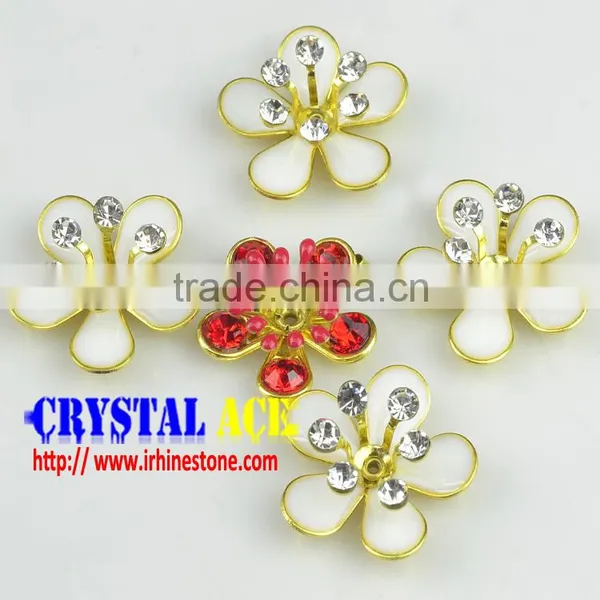 Decorative Siam Metal Flower Use for Leather Bag photo-2