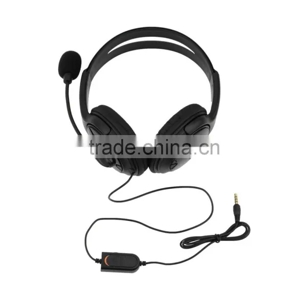 Wired Gaming Headset Earphones Headphones With Microphone Mic Stereo Supper Bass for Sony PS4 for PlayStation 4 Gamers Wholesale photo-3