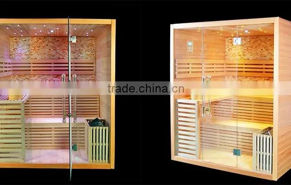Factory Price Indoor Wooden Sauna Room photo-2