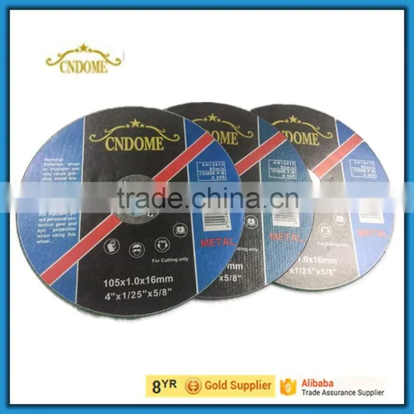 105*1*16mm High Quality Cutting Disc With Double Nets for Metal and Inox photo-4