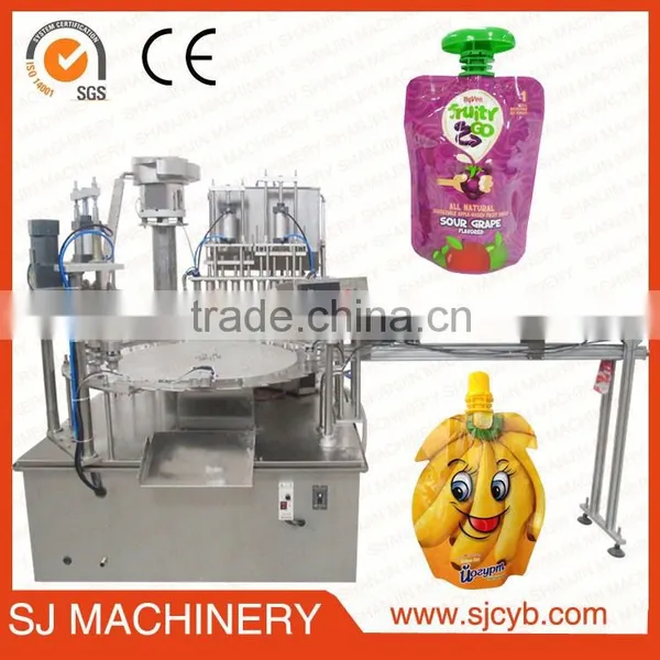 Pouch Form Fill Seal Machine Standup Pouch Filling Capping Machine Pouch Capping Machine photo-2