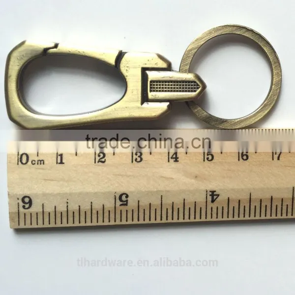 Zinc Alloy Key Ring Metal Keychain Key Holder photo-2