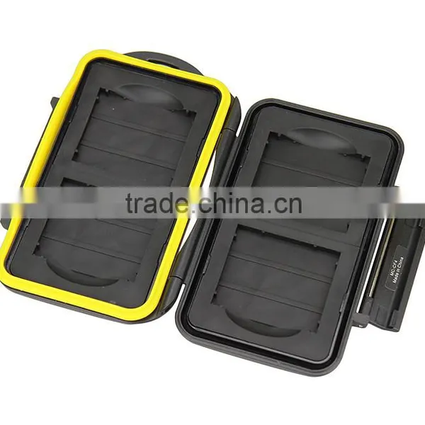 JJCWaterproof Holder Storage Memory Card Case Carrying Case Holder Box Protector for 4 CF Cards photo-2