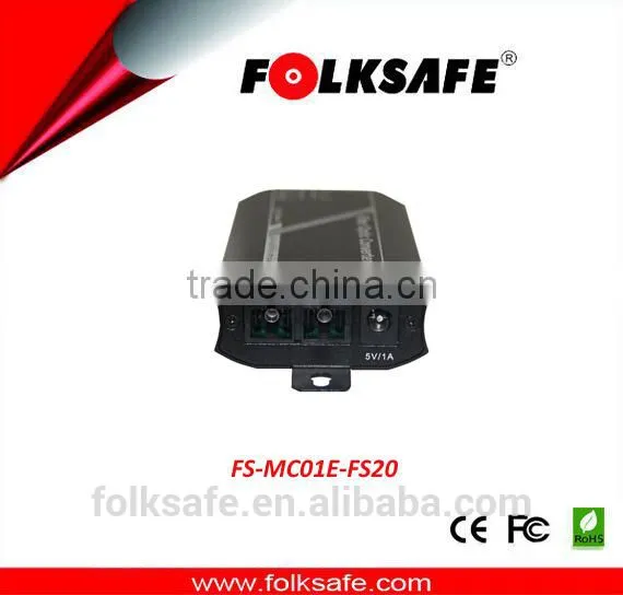 10/100M Duel Fiber Singel Mode Media Converter W/SC(1*9) Optical Fiber Transmit to 20KM photo-2