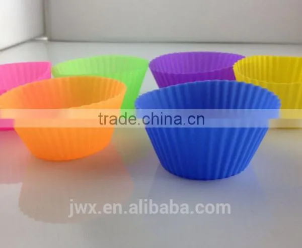 Non-stick Silicone Cake Cup Mold, Eco-friendly Heat-resistant Cake Mold photo-4