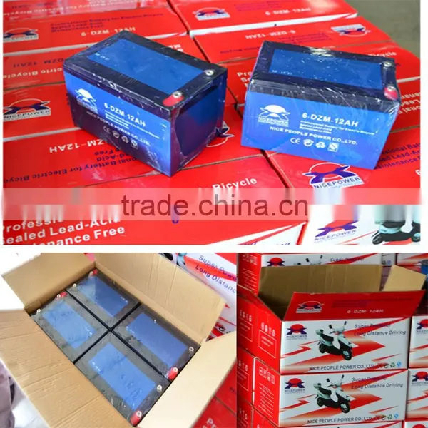 48v 12ah Lead Acid Battery Use for Electric Bike Battery photo-3