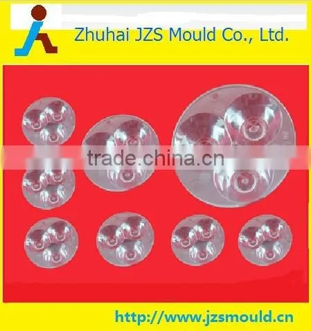 Injection Mold Manufacture Custom Made Three Bit Optical Lens Cup