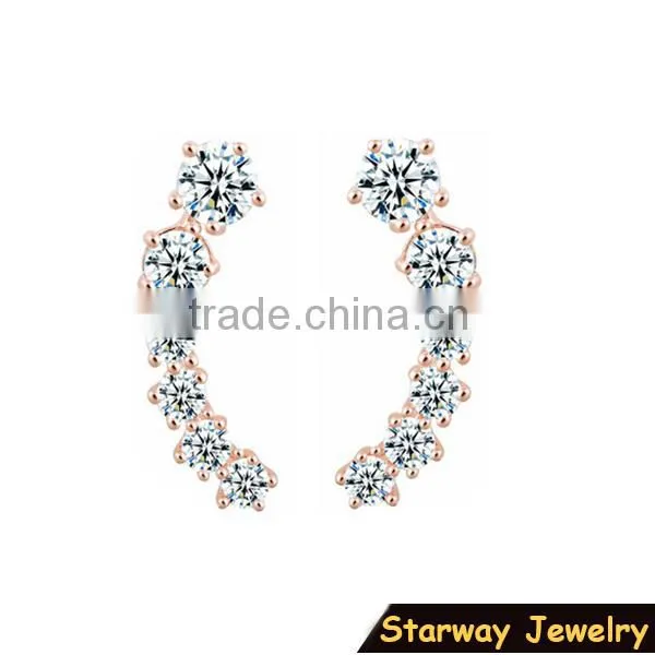 >NEW SW16580 Elegant Party Earrings Crystal Earrings Women/