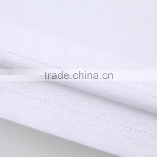 White Cotton Round Collar Advertise Polo Custom T-shirts Concert T-shirt Group Wholesale photo-5