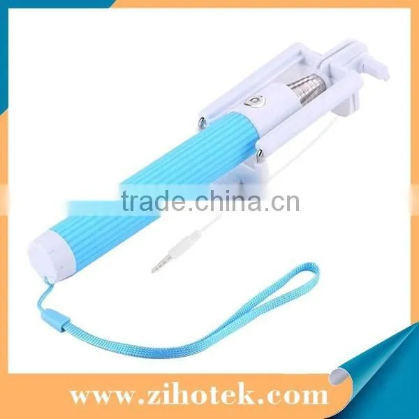 Manufacture Price Bluetooth Shutter Remote Control Selfie Stick With Bluetooth Shutter Button photo-5