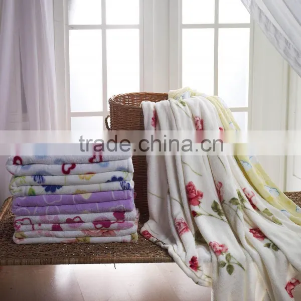 Coral Printed 200gsm Super Soft Blanket