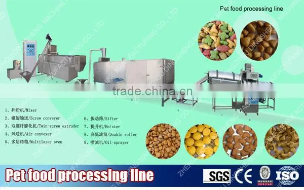 Good Saler Automatic Dog Chewing Food Process Line/pet Food Machine photo-2