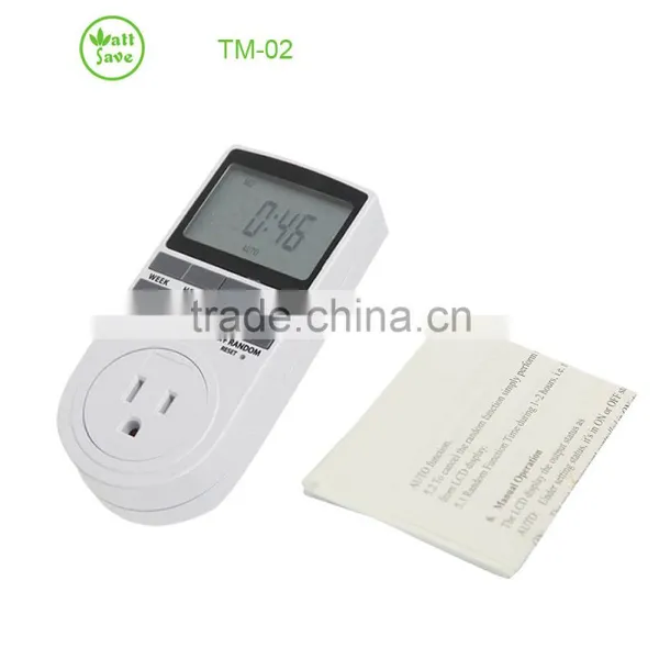 Programmable Digital Timer Switch US Plug 15A 1800W photo-3