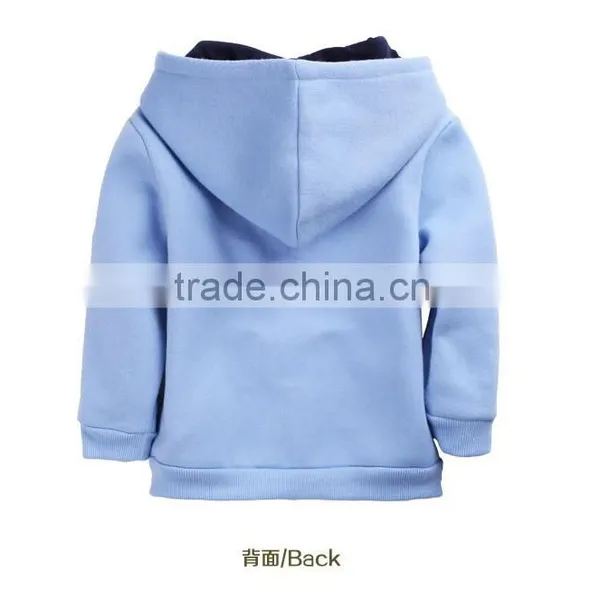 Zipper Sportswear Jogging Long Sleeves Children Boys Fleece Hoodie Jacket Coat Winter Spring Zipper Hood Fleece Kids Outerwear photo-4