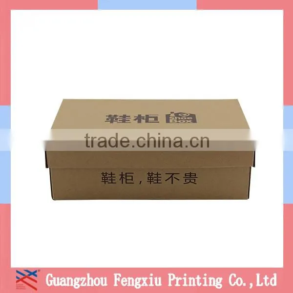 Cheap OEM Printed Corrugated Recyclable Cardboard Gift Box for Shoe Packaging Quality Choice photo-3