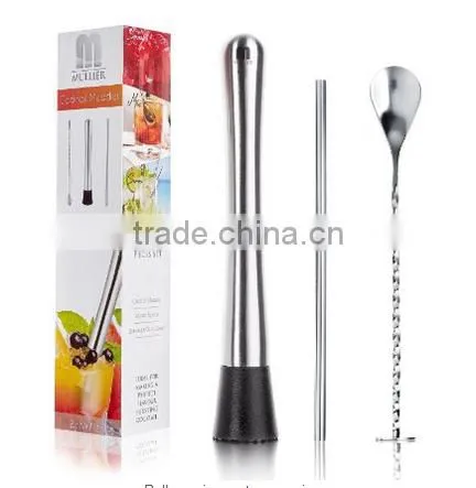 Cheap Stainless Steel Cocktail Bar Spoon/Bar Stirrer photo-3