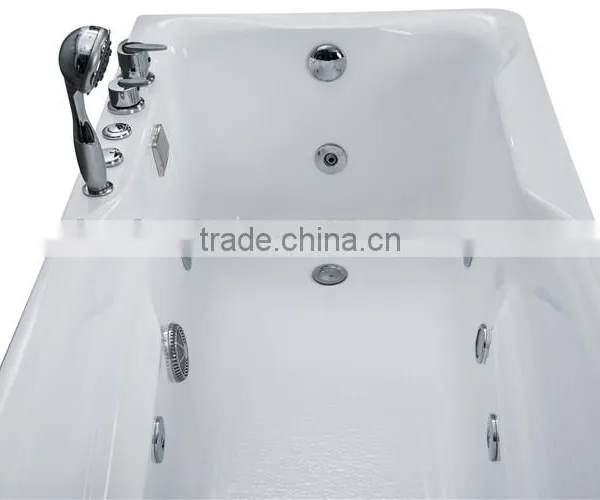 UPC Certified 4mm Sex Massge Hot Tub,small Jetted Tub,led Tub photo-2