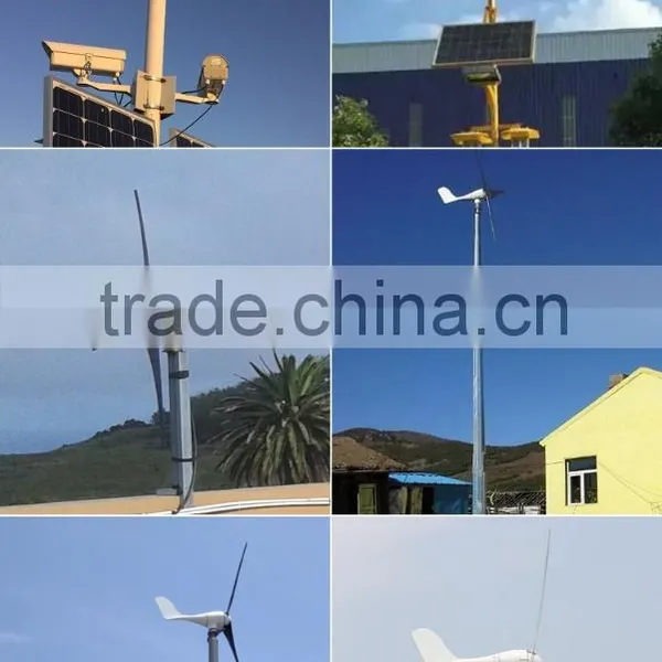 500w 12v 24v 48v Small Wind Mill for Home photo-3