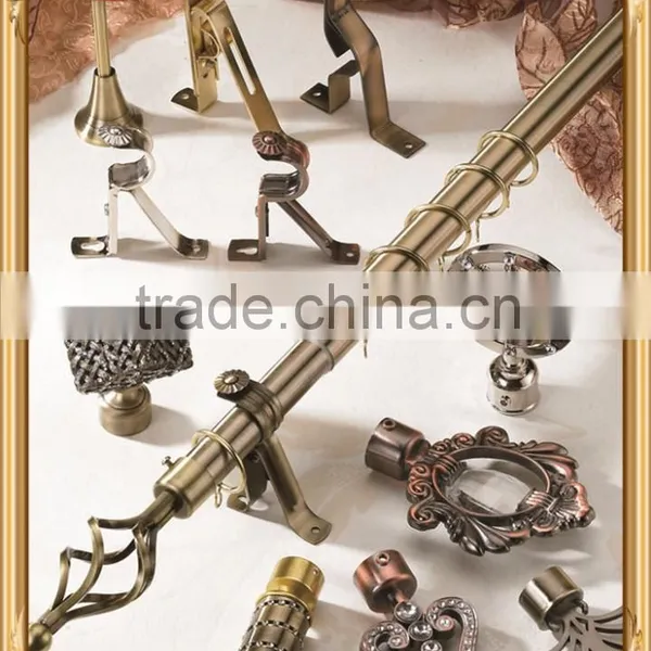 Hot Middle East Market Classic Style Curtains Rod Classic Style Curtain Finials