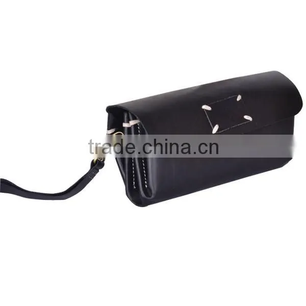 New Products Black Ladies Imported Leather Leather Elegance Wallets With CE Certificate photo-2