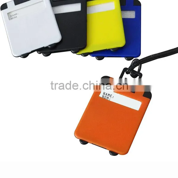 Fashion Accessories Hard Plastic Tag Wholesale Charming Color Writable Cheap Bulk Luggage Tags photo-4