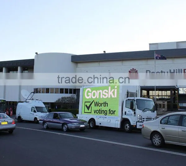 Presidential LED Vehicle,Mobile Advertising Truck, LED Truck, 1 Lifting Led Screen, 1 Light Box photo-4