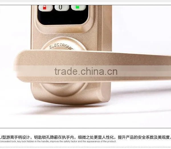 Mechanical Push Button Digital Combination Keyless Code Door Lock photo-4