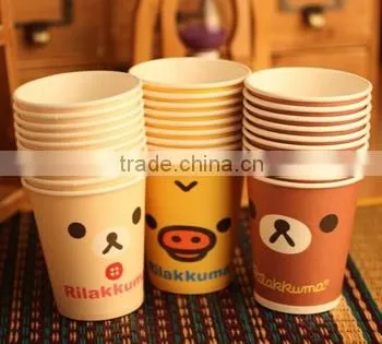 Thick Double PE Cola Soda Drink Paper Cups , Coffee Cups With Lids!HIgh Quality!China Made! photo-2