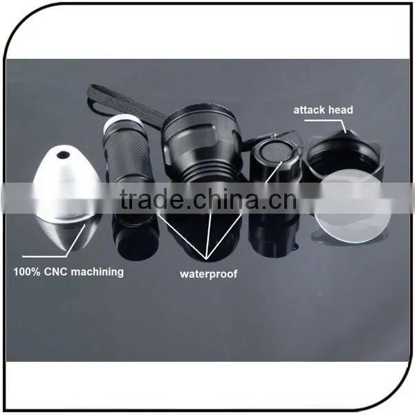 Waterproof 5 Mode C8T6 1000 Lumen Led Tactical Flashlight Quality Choice photo-2