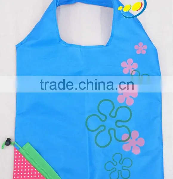 Colorful Foldable Nylon Shopping Bag Strawberry Bag photo-2