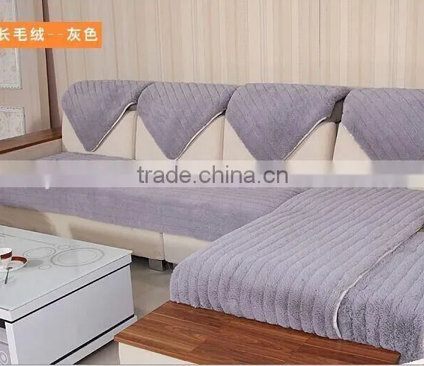Long Microfleecefabric Sofa Cover