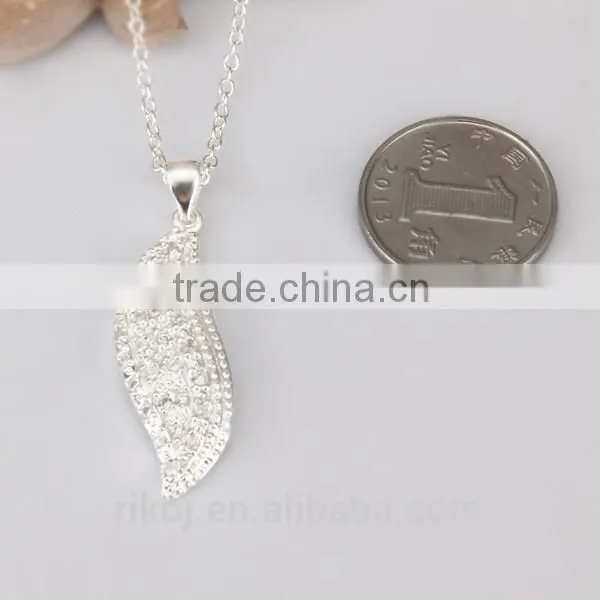 2015 Solid 925 Sliver Plated Fashionable Rhinestone Bridal Jewelry photo-6
