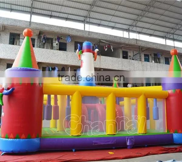 Circus Outdoor Playground Kids Inflatable Outdoor Playground for Sale photo-2