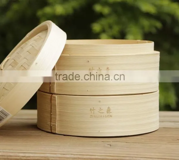 China Natural Bamboo Steamer Steamer Dumplings photo-3