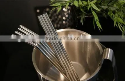 304 Stainless Steel Drinking Straw With Thread