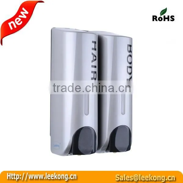 ABS Pliastic Double-- Hand Manual Refillable Liquid Soap Machine photo-2