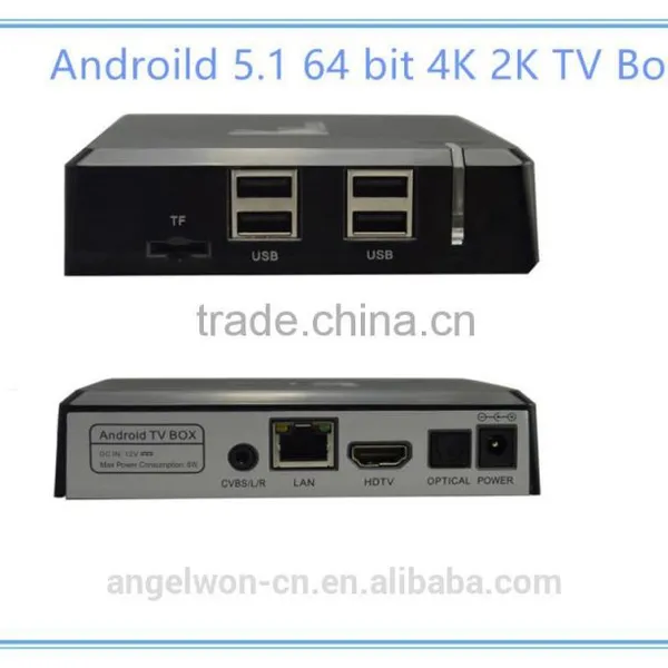 Android5.1 TV box S905 1G 8G 4K 2K set top box2.4G wifi smart TV box TV reciver box