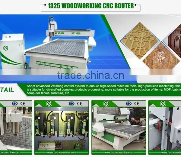 HS 1325 3d Sculpture Wood Carving Cutting Cnc Router Machine Price photo-6