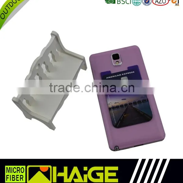 Hot Sale Silicone Smart Wallet/3m Adhesive Sticker Silicone Card Holder photo-4